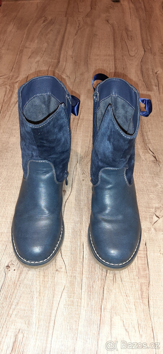 Dívčí kozačky zn. Nelli Blu, vel. 32 - 4