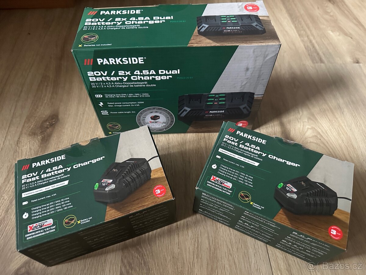 PARKSIDE Rychlonabíječka PLG 20 C3 - 4