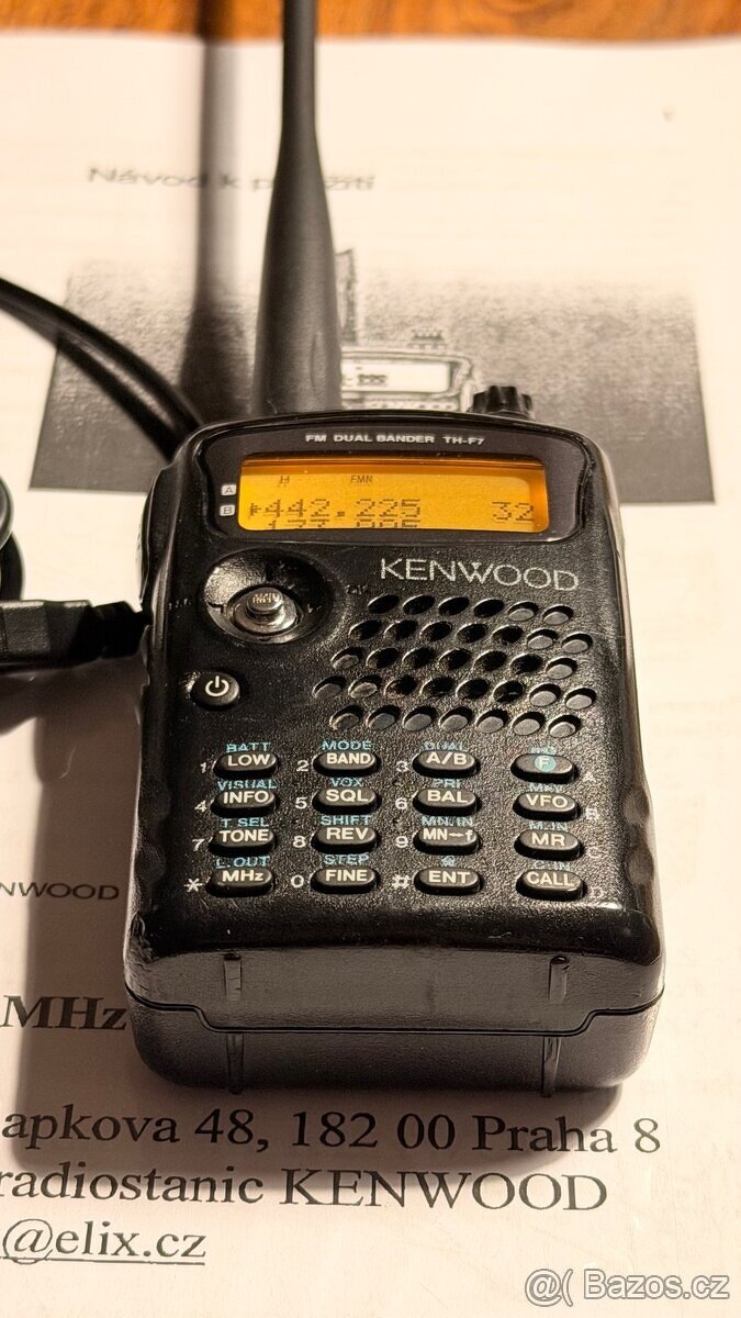 Kenwood TH-F7E -TOP STAV - 4