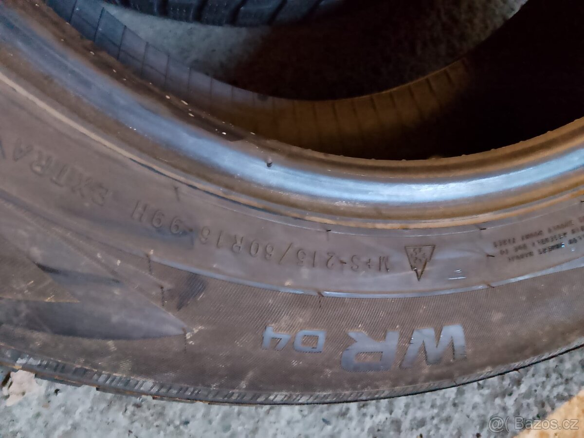 215/60 r16 99h Nokian - zimní pneu 2ks - 4