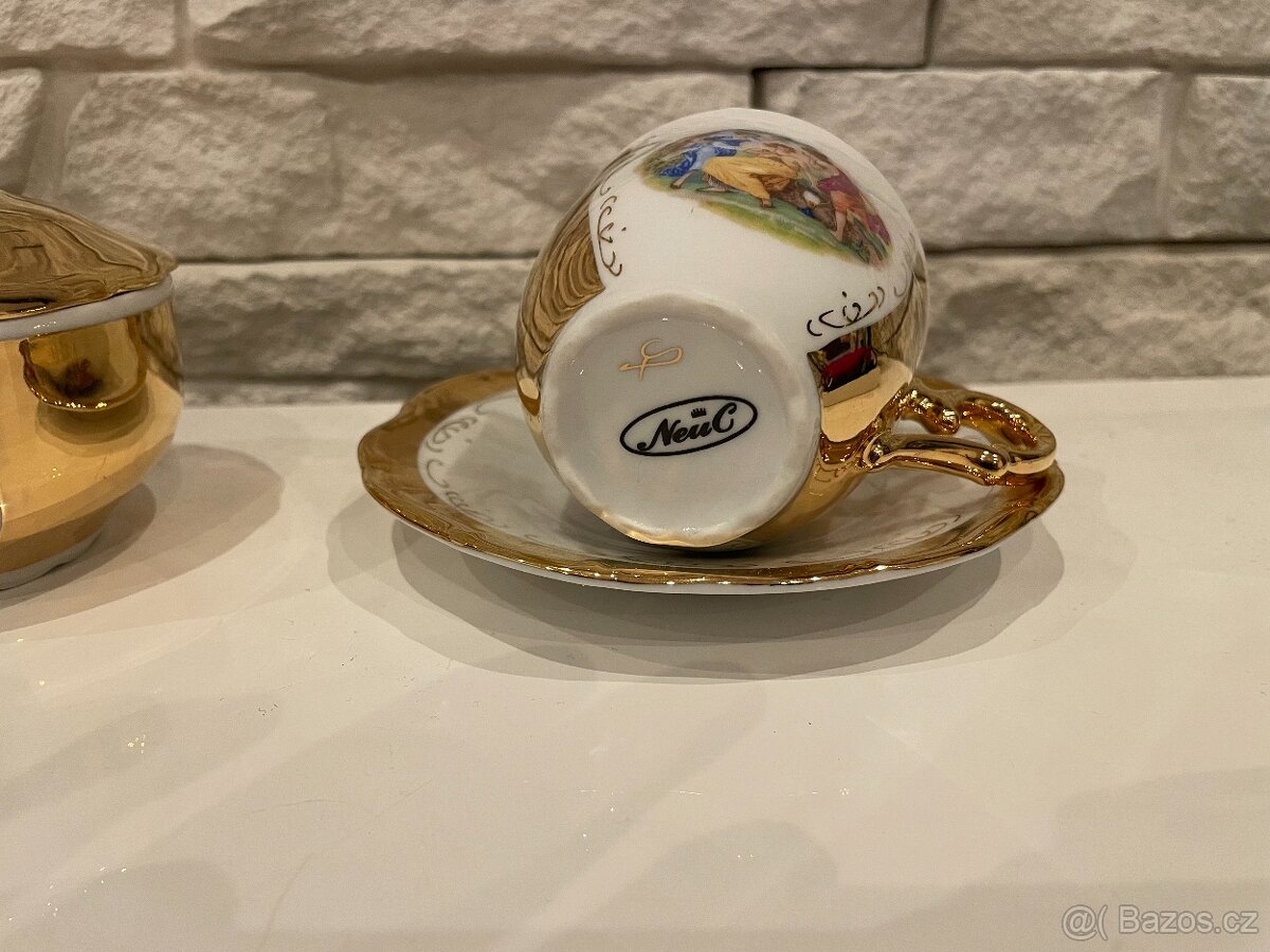 Přátelský porcelánový set tři gracie - 4