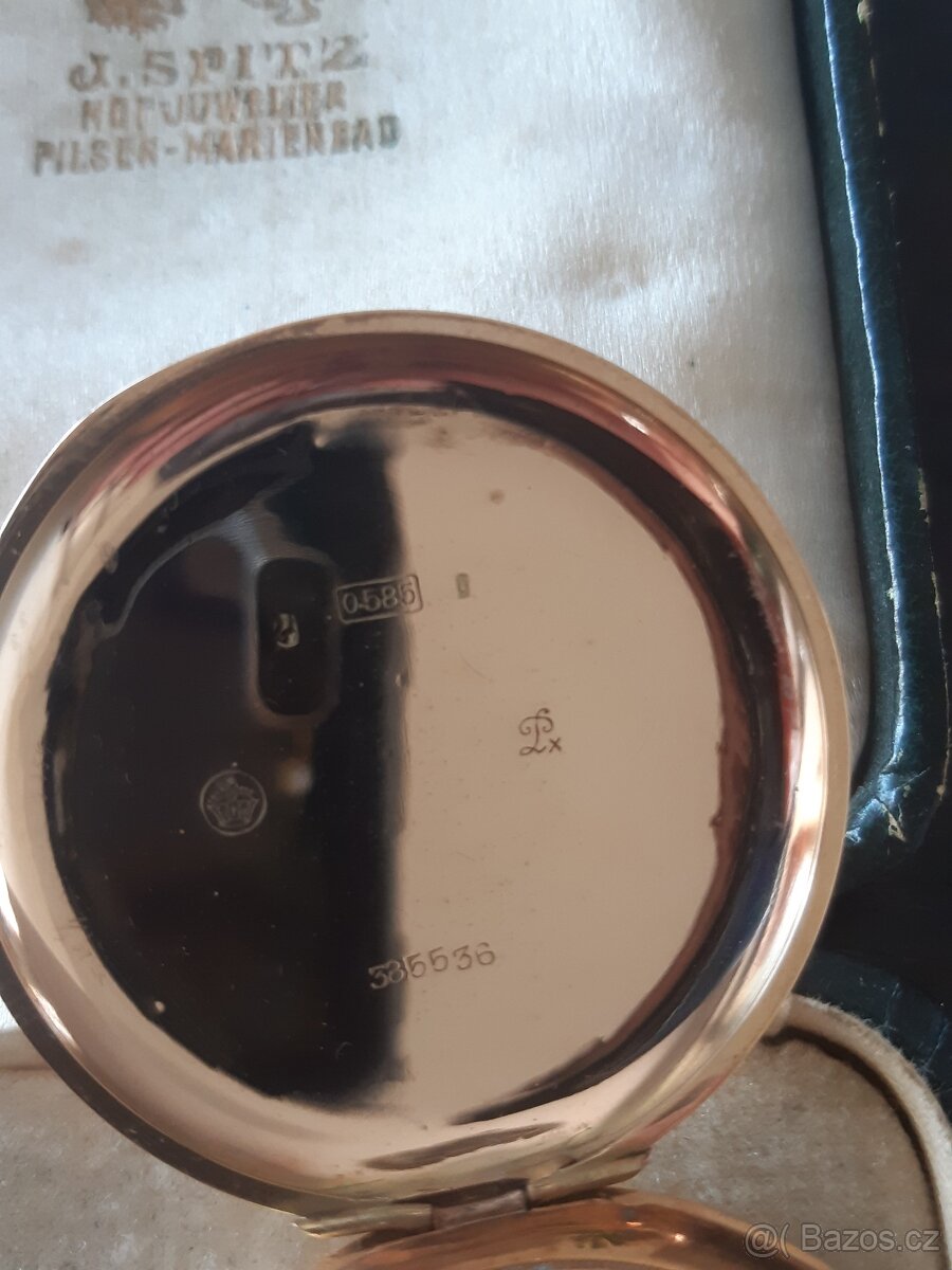 Zlate kapesni hodinky - 4