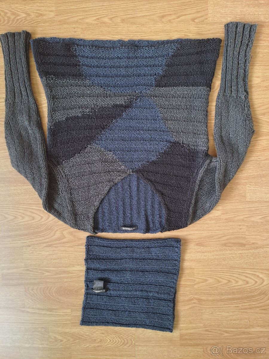 Značkový svetřík Promod,.Značkový svetr+sala - 4