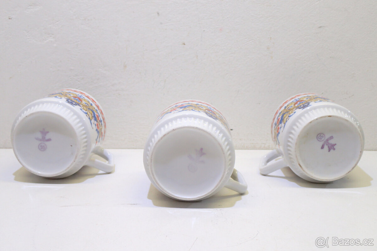 3x RETRO Hrnek Dubí 1966 - 4