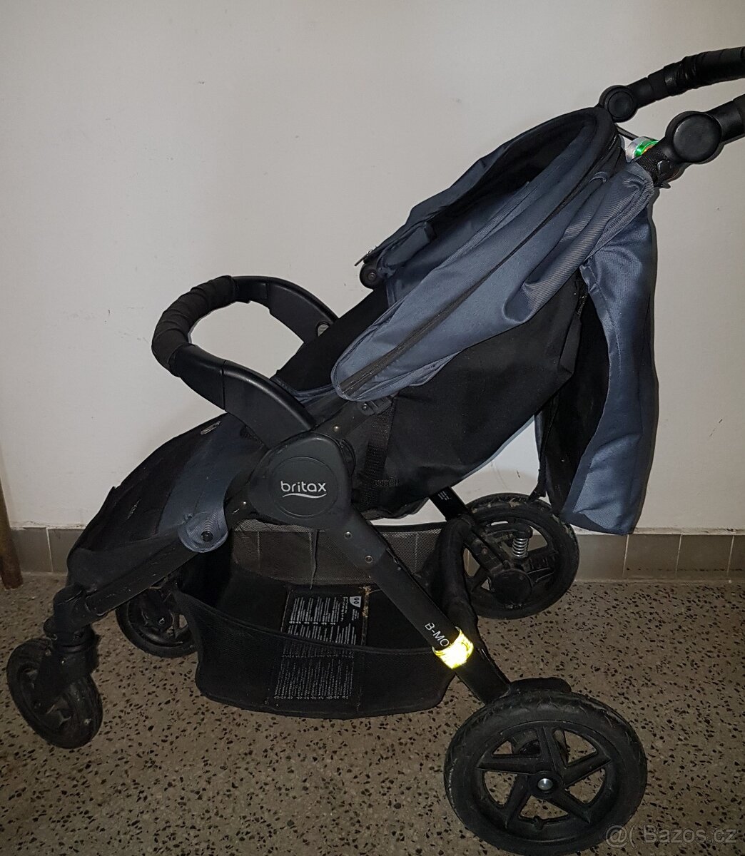 Kočárek Britax Romer B-motion 4 Blue denim - 4