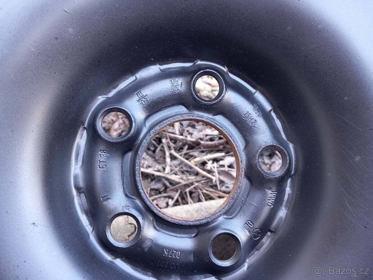 Disky, pneu sada 6,5Jx15 H2, ET 38 - 4