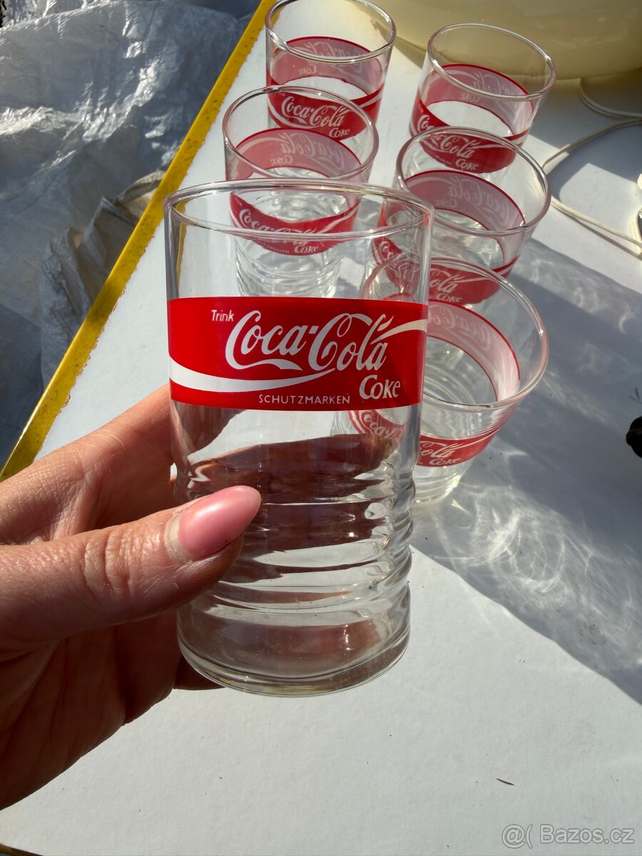 Sada retro Coca-Cola sklenic (6 kusů) - 4