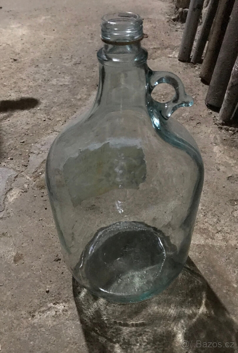 skleneny demizon vino sklo nadoba sklep 50 litru - 4