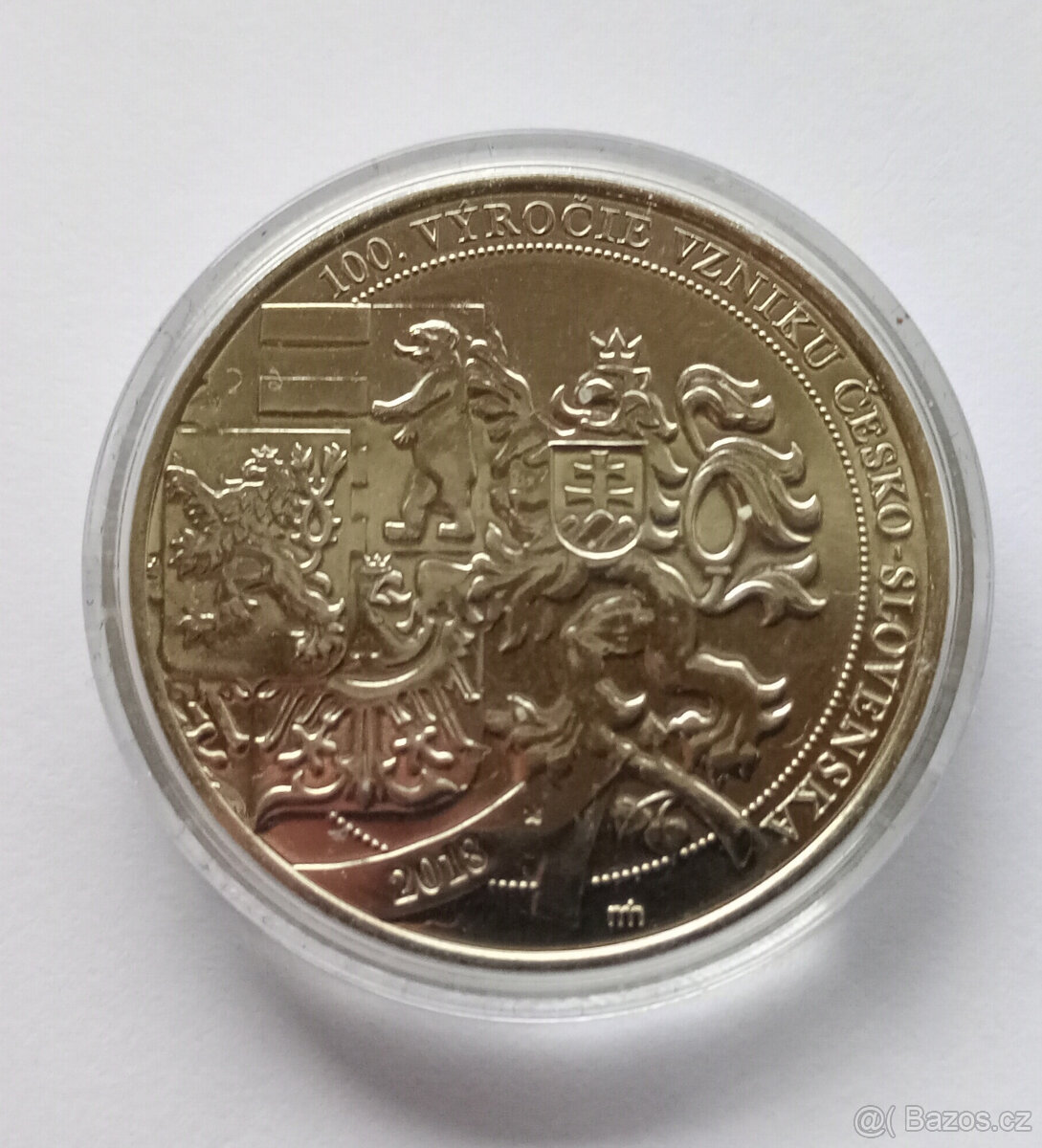 Medaile 100 let Československa 2018 – Proof - 4