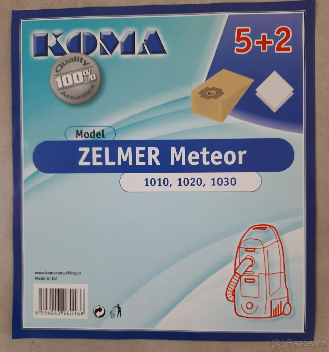 Příslušenství a sáčky k vysavači Zelmer Meteor - 4