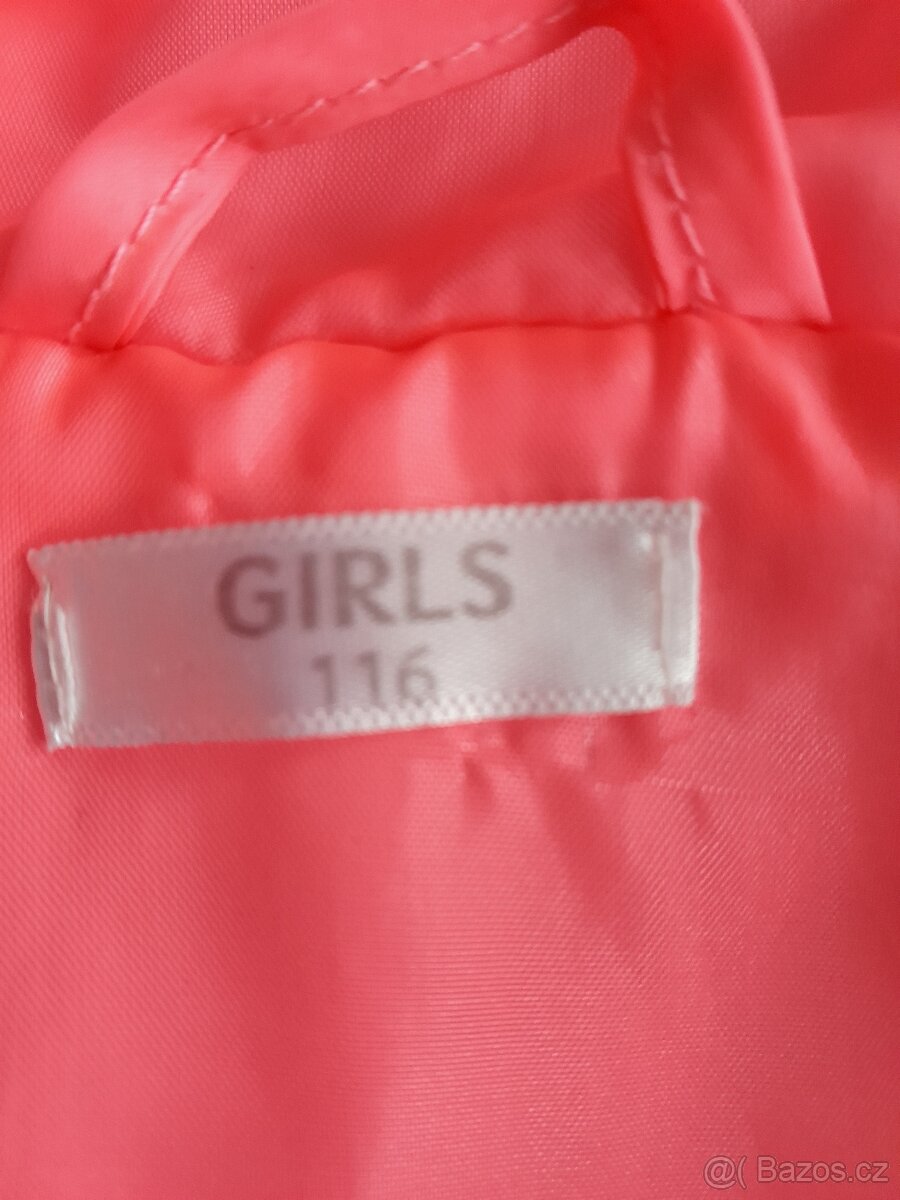 Dětská podzimní bunda 116 - 4