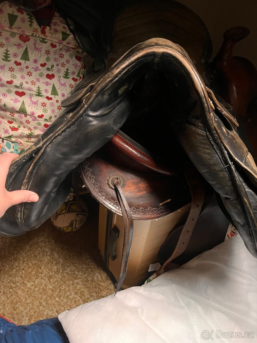 Anglické jezdecké sedlo trail - 4