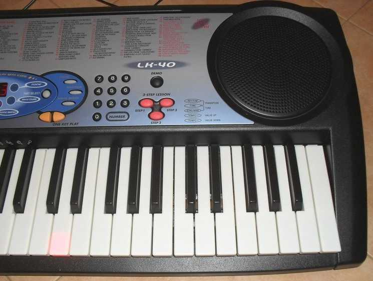 Klávesy Casio LK-40 učící - 4