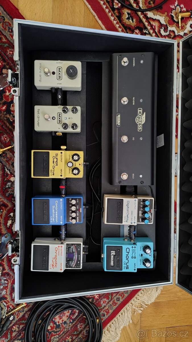 Mesa/Boogie Express 5:25+ lampové kombo + pedalboard s efekt - 4