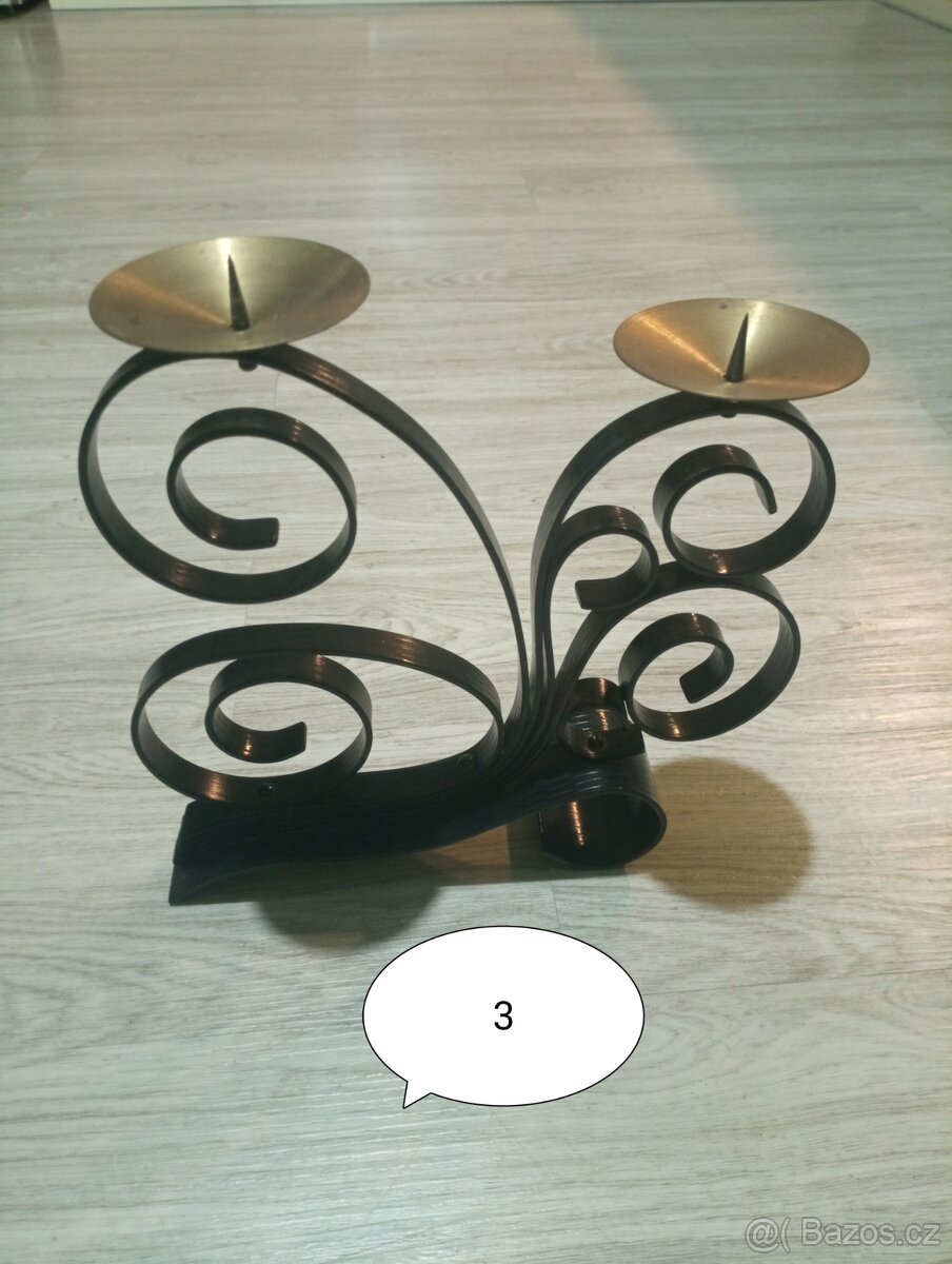 Kované svícny - 4