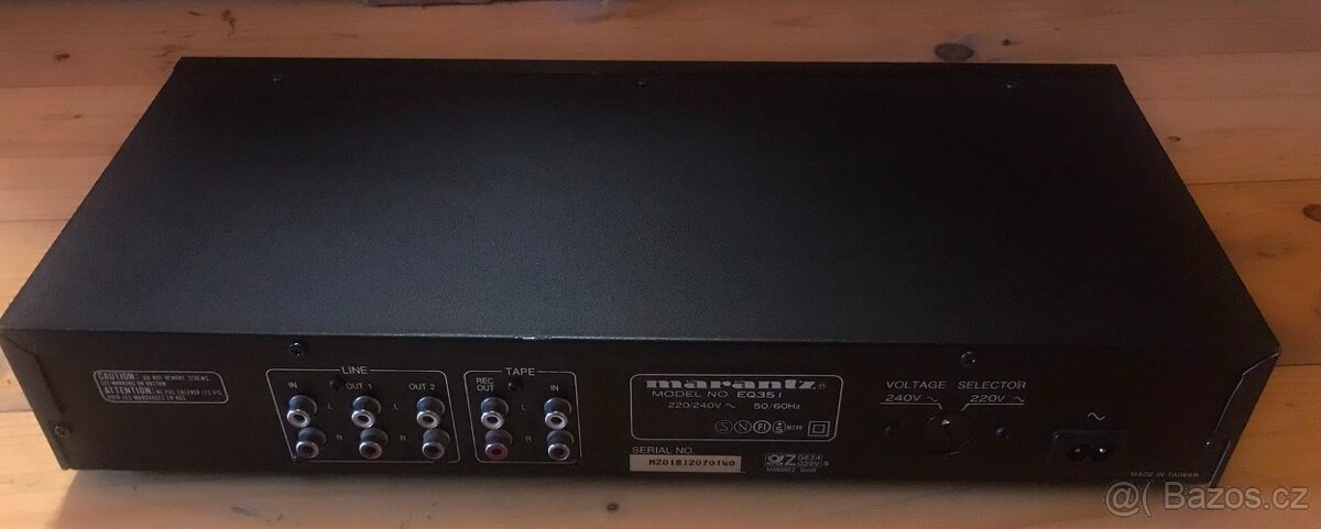 2x10 PÁSMOVÝ GRAFICKÝ EQUALIZER MARANTZ EQ 351 (1989) - 4