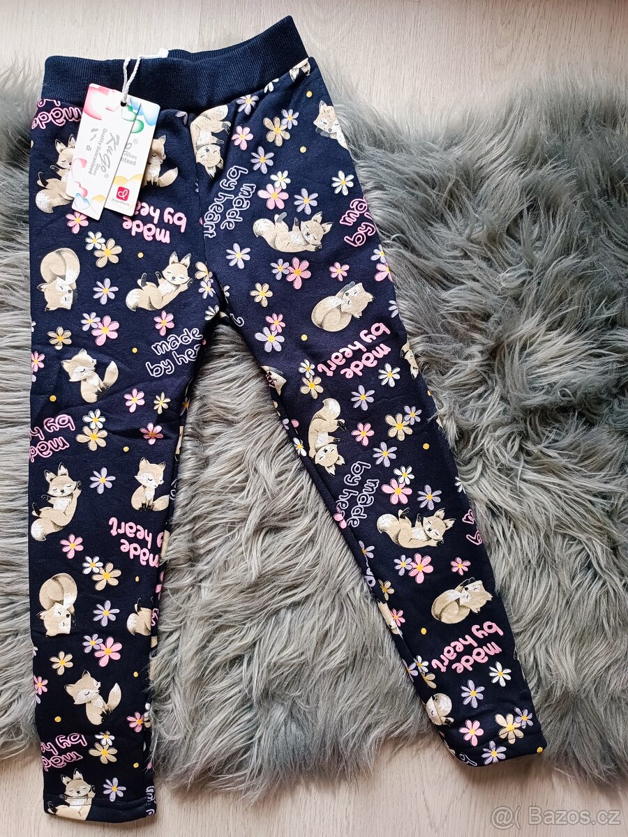 Zateplené dívčí legíny - 4