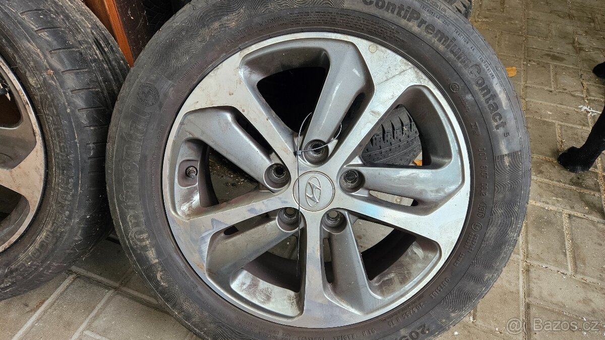 Letní Sada Alu 5x114.3 205/55 R16 Hyundai - 4