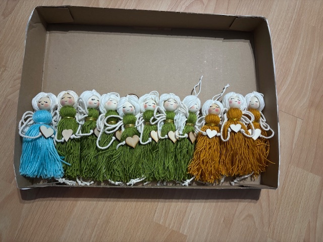 Vánoční ozdoby - ruční výroba - 4