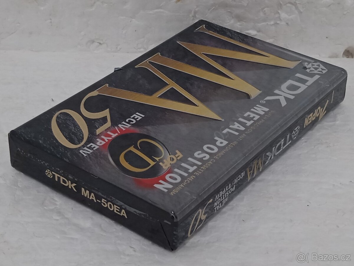 TDK MA50 MA-50EA METAL Retro Audiokazeta - 4