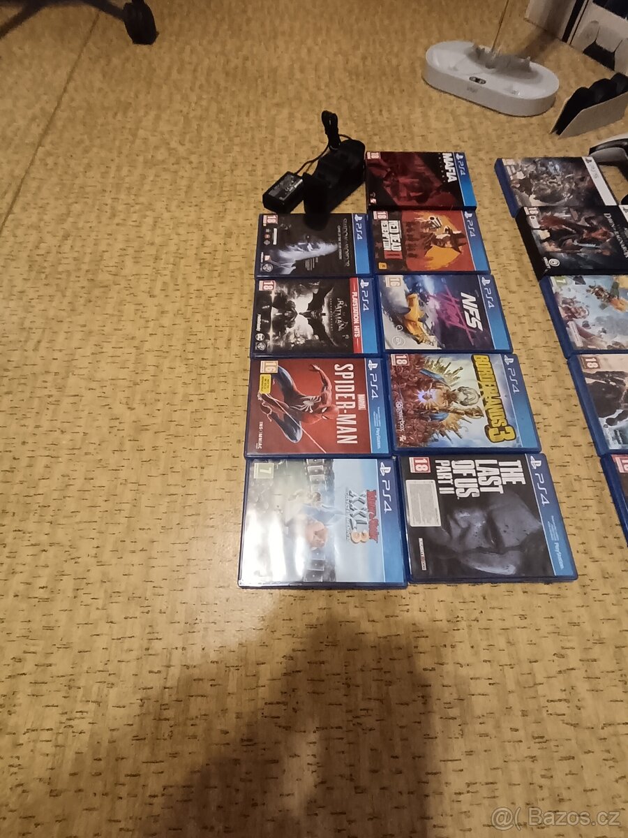 PS5 Slim,Stojan VR,Dokovací St.,Chl. Podstavec. - 4