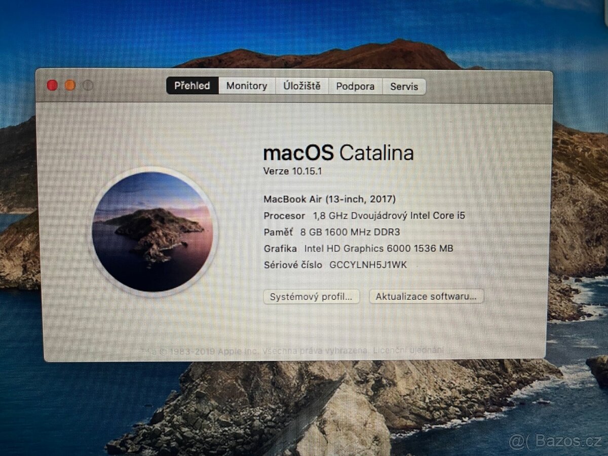 Apple MacBook Air 13" 2017 /8GB/128GB Core i5 - 4