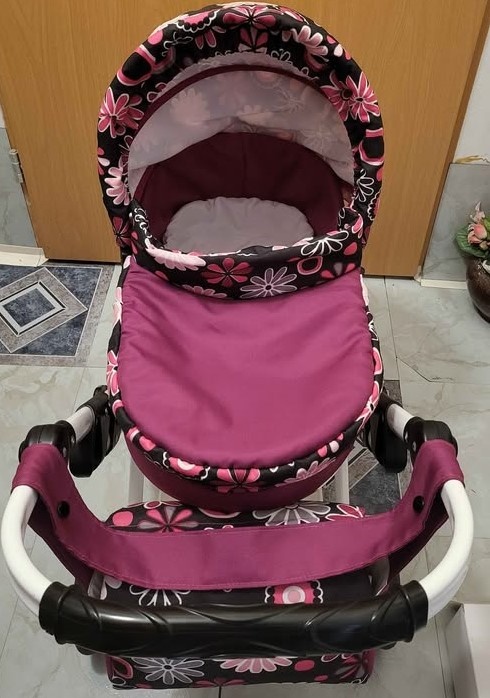 Kočárek pro panenky Adbor Lily - 4