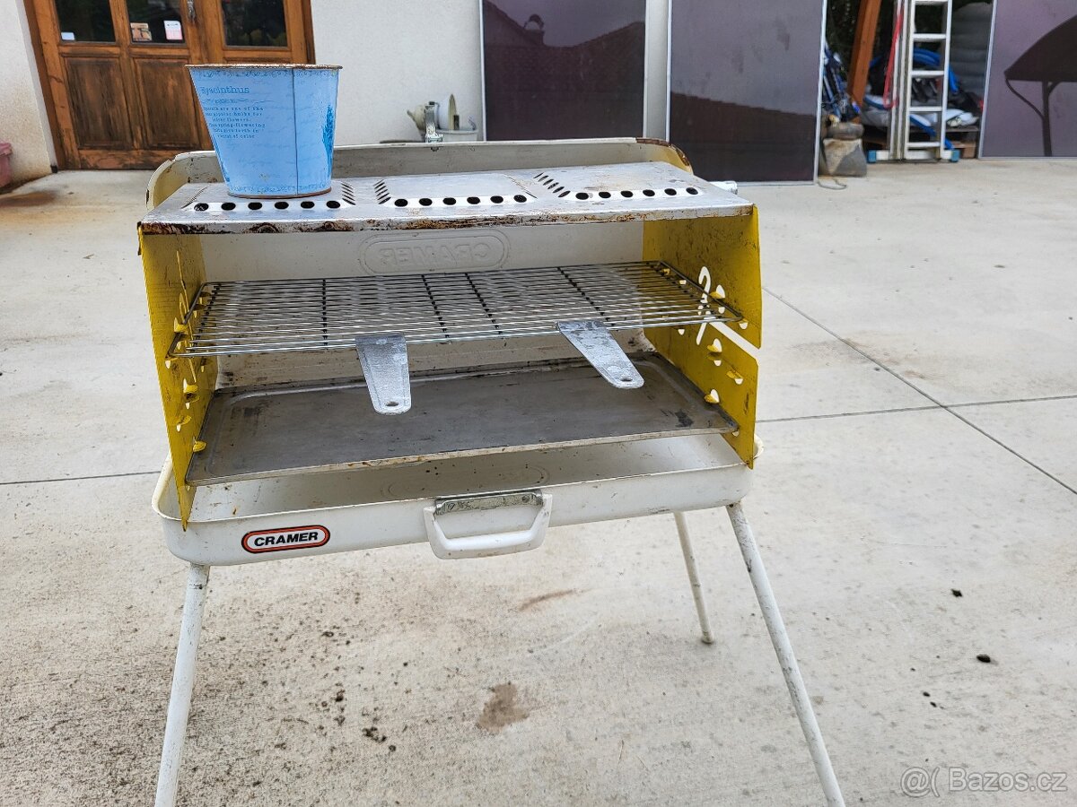 Gril Cramer......plynový gril na cesty - 4