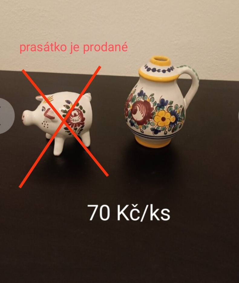 Tupeská keramika - sleva (možno se i domluvit) + dárky - 4