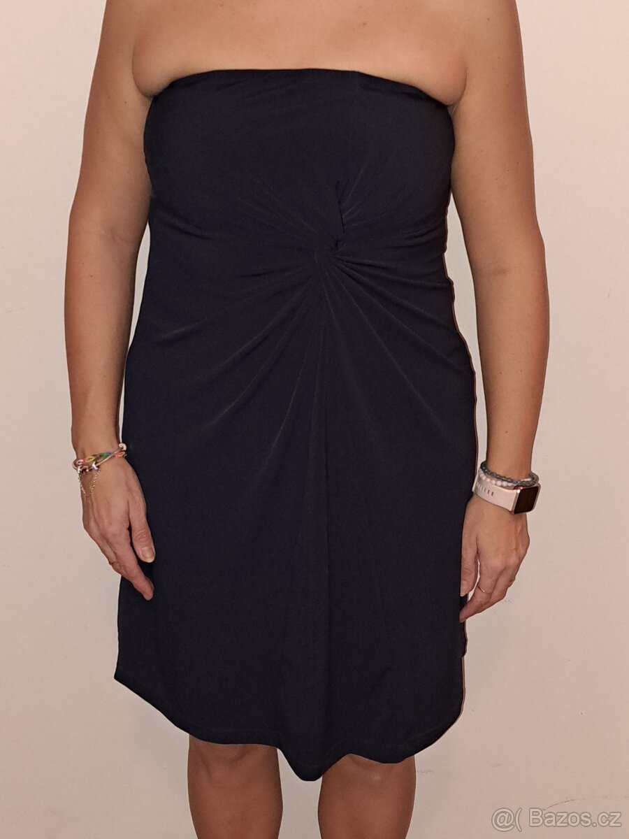 10) modré společenské a plesové šaty Esprit vel.36 - 4