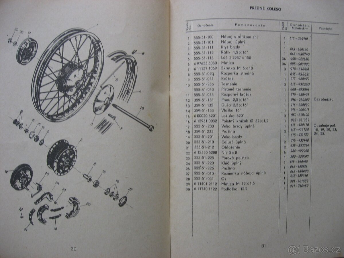 JAWA 555 pionýr katalog - 4