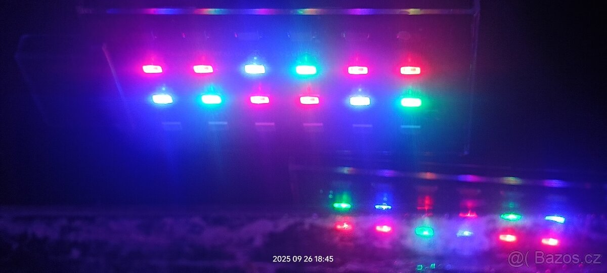 Akvarijní led závěsné osvětlení černé 10w - 4