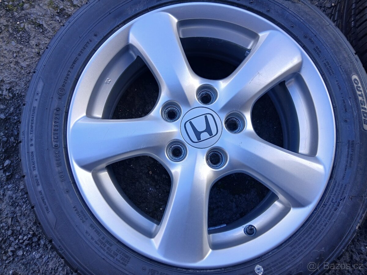 P- Sada Orig ALU kol Honda 205/55R16 letní NEJETÉ - 4
