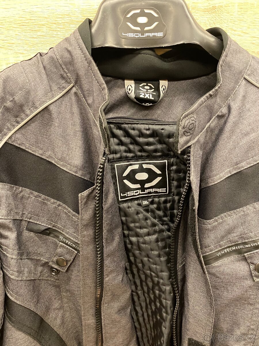 Bunda na motorku 4SQUARE Roadster, vel. XXL - 4