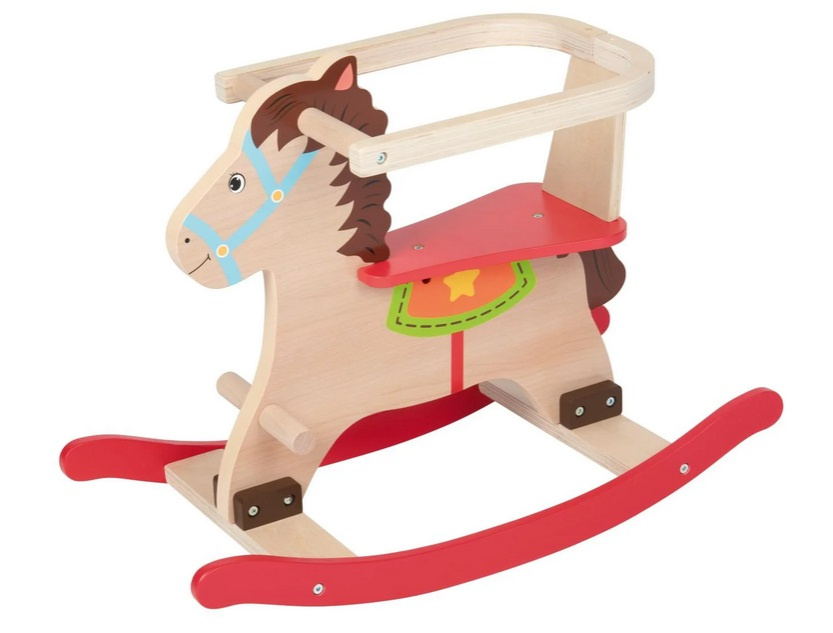 Houpací kůň dřevěný - 4