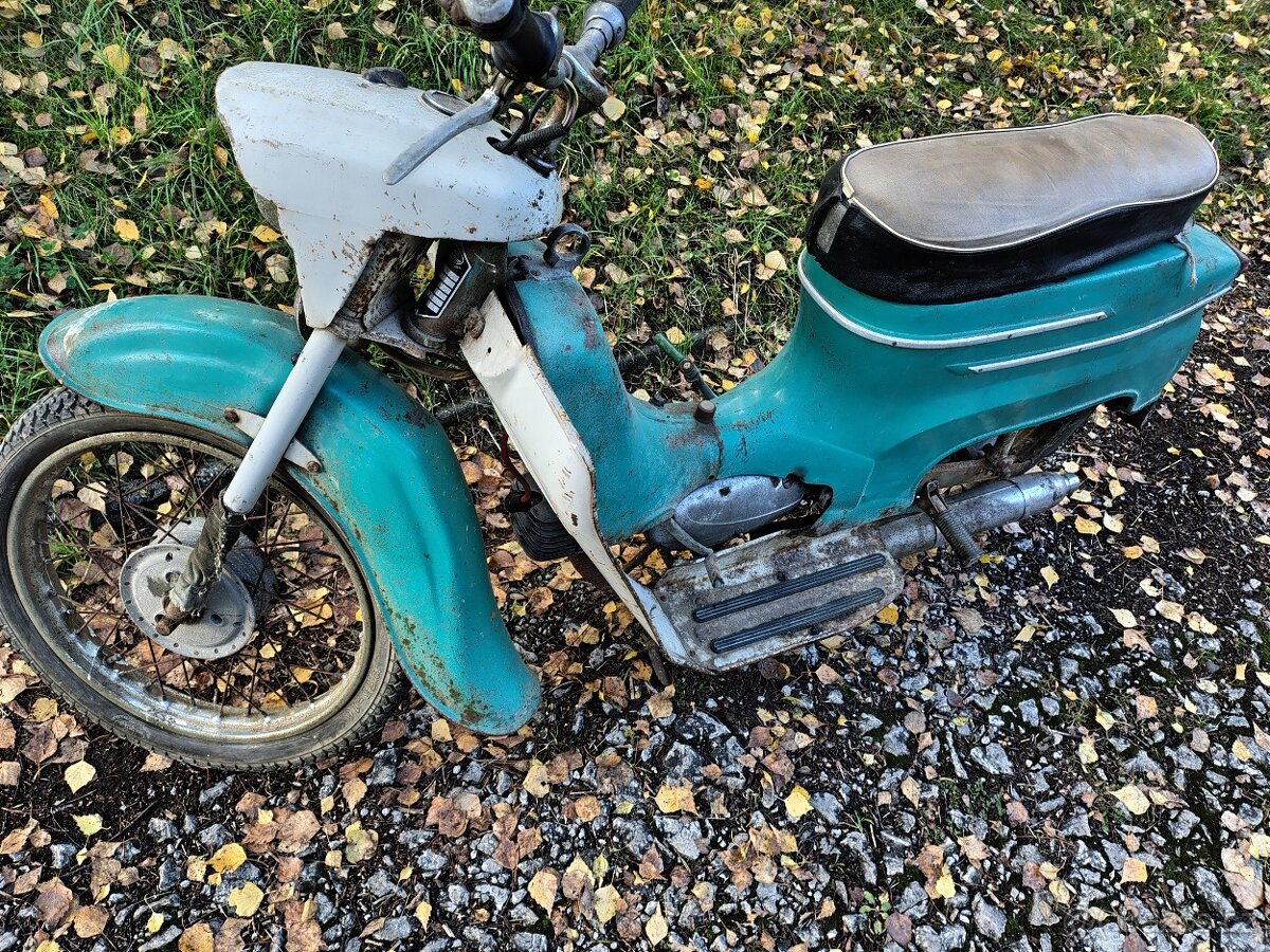 Jawa 50/05 pionýr s platným TP a SPZ - 4