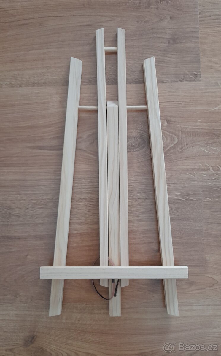 Malířský stojan dřevo 50 cm - 4
