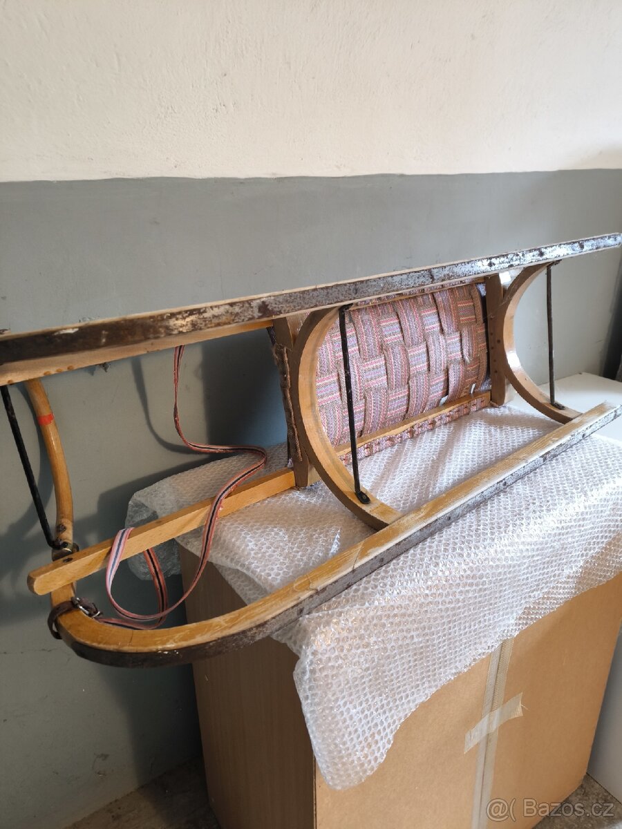 Dřevěné sanky - 4