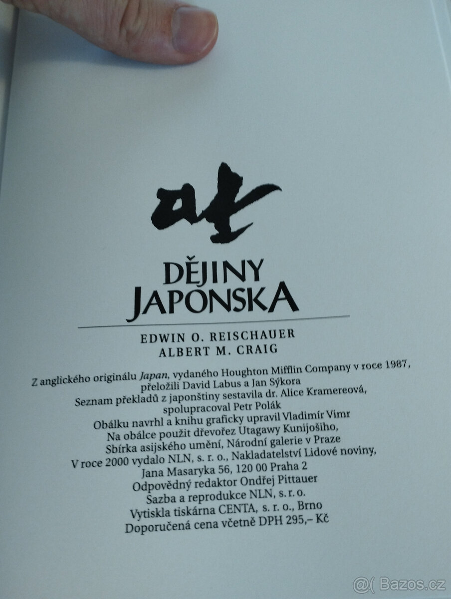 Dějiny Japonska 2000 (edice Dějiny států) - 4