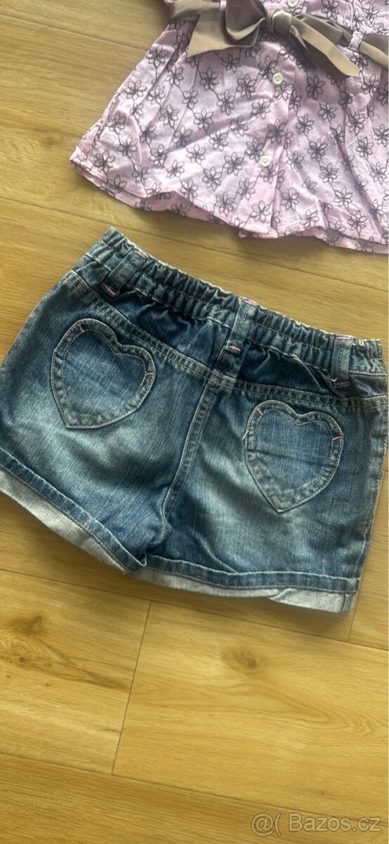 Kratasy + bluzicka zn. George, vel. 104-110 - 4