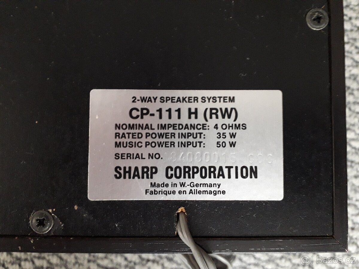 Reproduktory SHARP - 4