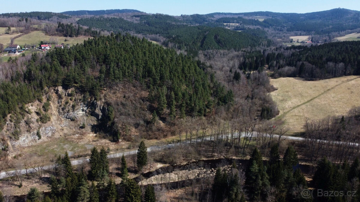 Komplex pozemků se staveb. potenciálem – Annín, Šumava – pohled 4