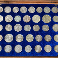 Sada komplet 103ks pamětní mince stříbrné 1947-1993 ČSR+ČSSR - 4