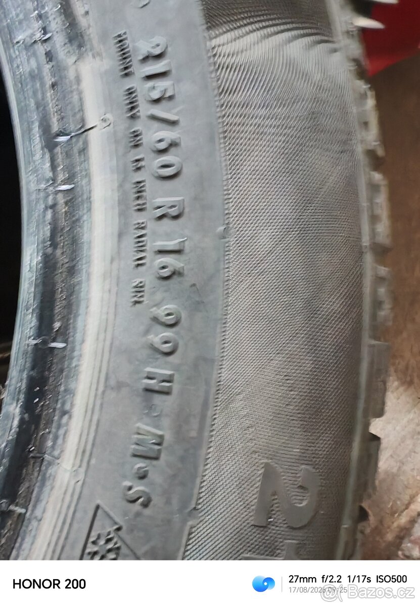 215/60/16 Continental - 4