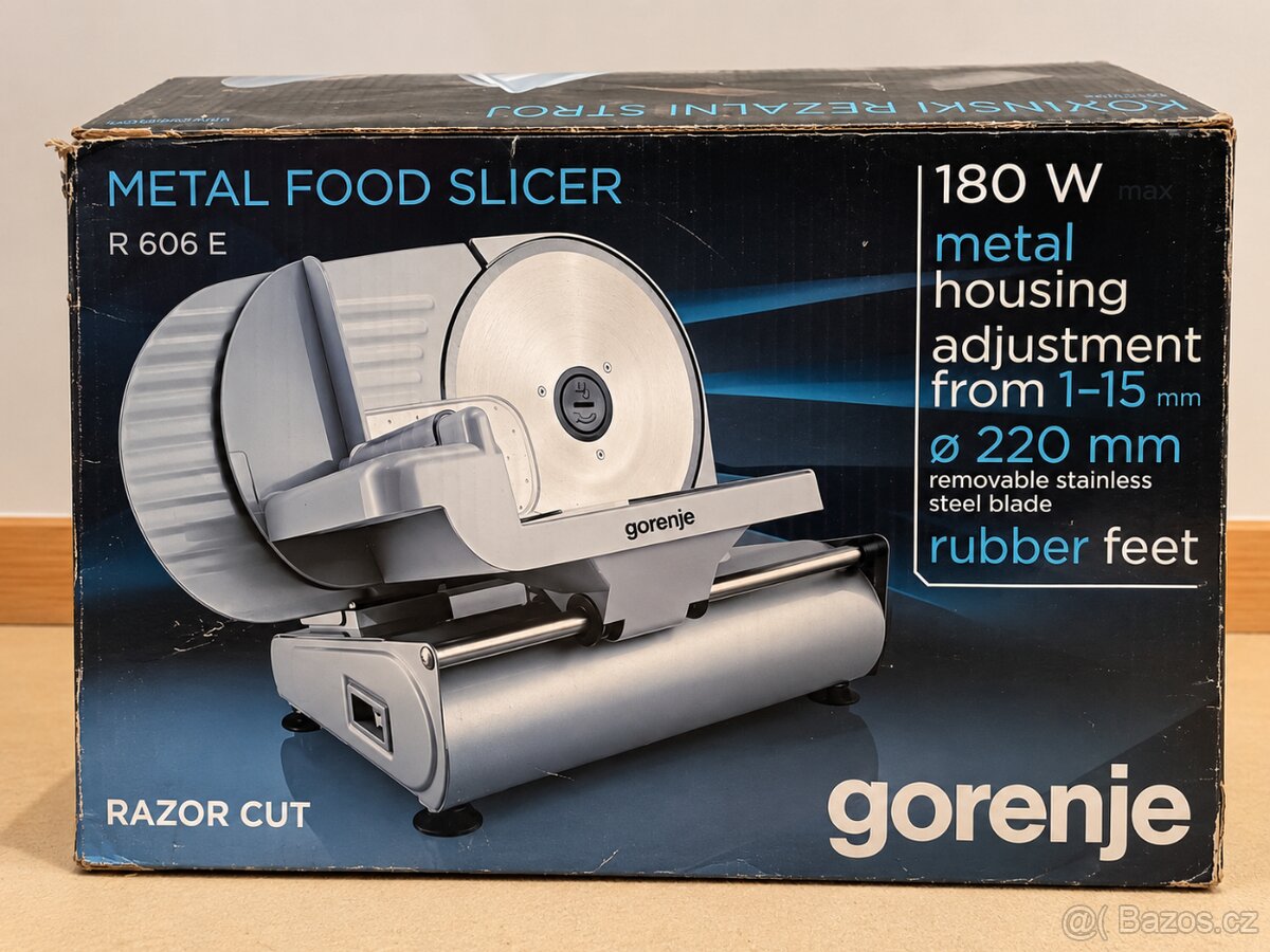 Elektrický kráječ Gorenje R506E - 4