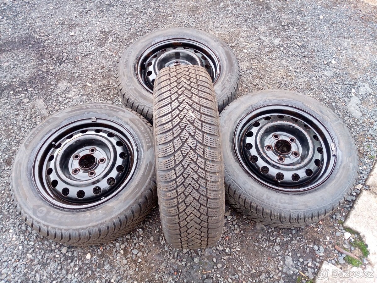 Kola R 15, ET 47, 5x114.3 vč. zim. pn. 185/65 R 15 - 4