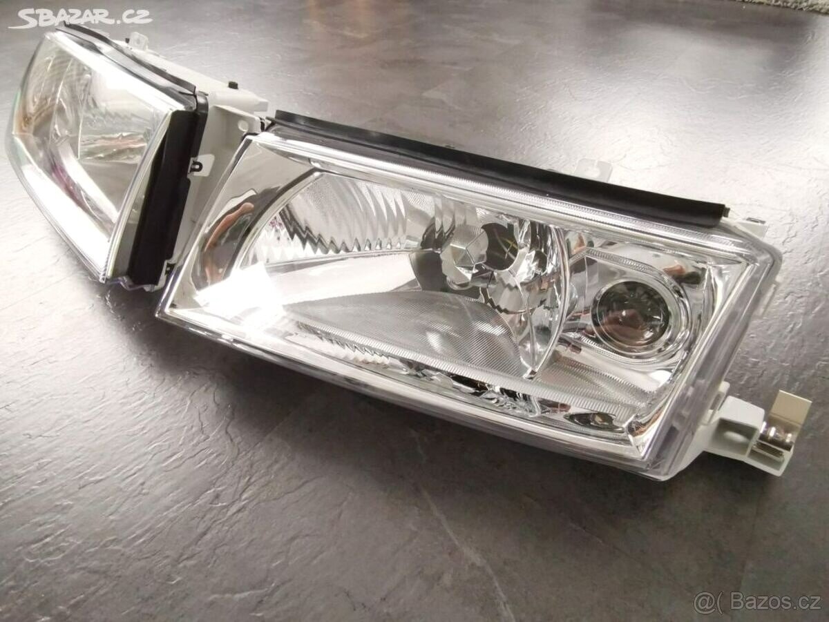 PŘEDNÍ SVĚTLA OCTAVIA 1 / ČIRÁ / KOMPLETNÍ / ZASÍLÁME - 4
