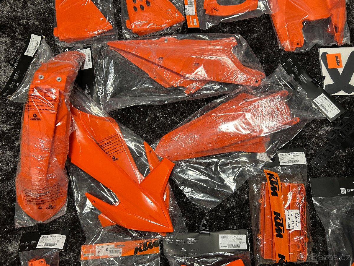 Ktm exc 2020-23, sx 19-22 sada plastov - 4