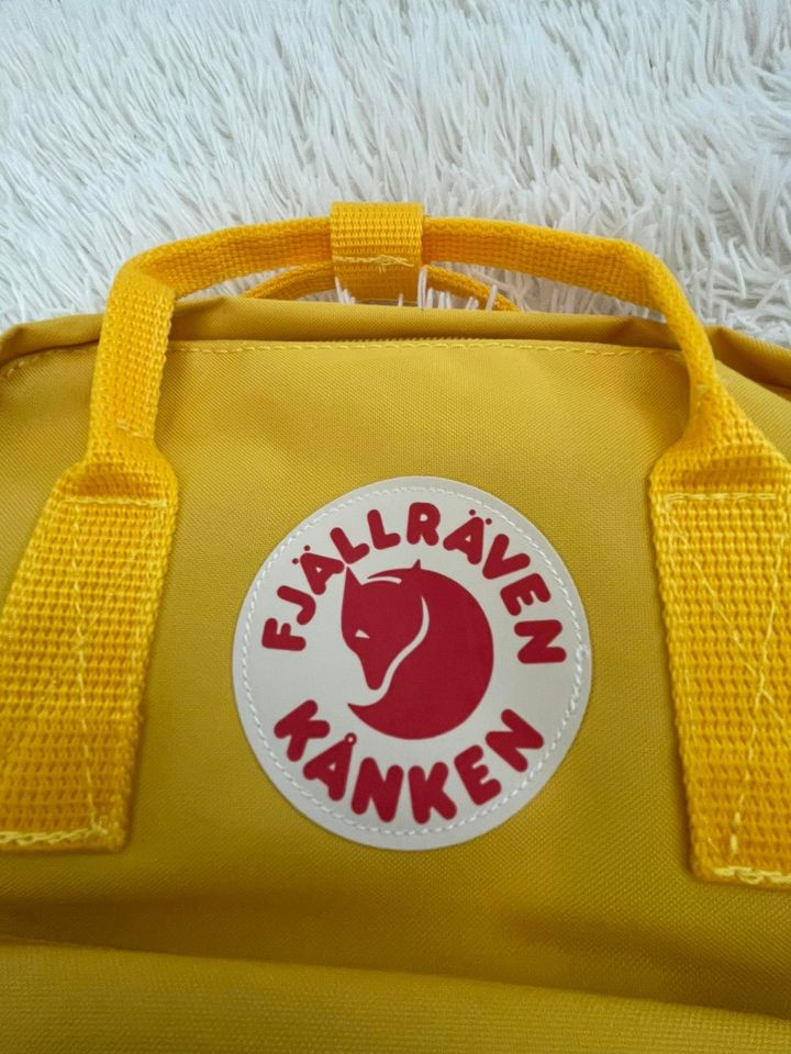 Nový batoh Fjällräven Kanken 7L žlutý - 4