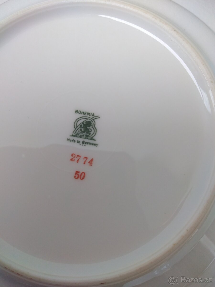 Jídelní servis zn. Bohemia Made in germany - 4